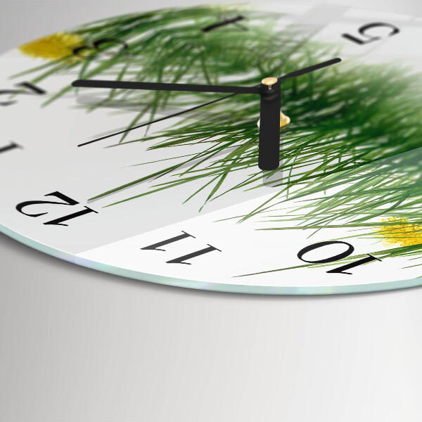 Reloj de pared redondo Césped