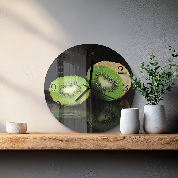 Reloj de pared redondo Kiwi