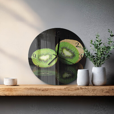 Reloj de pared redondo Kiwi