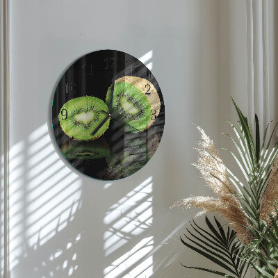 Reloj de pared redondo Kiwi