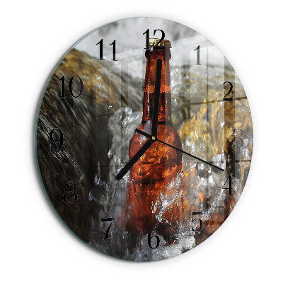 Reloj de pared redondo Cerveza