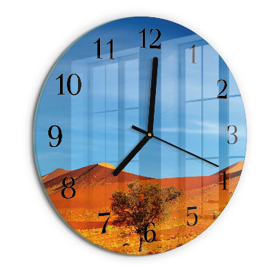 Reloj de pared redondo Desierto