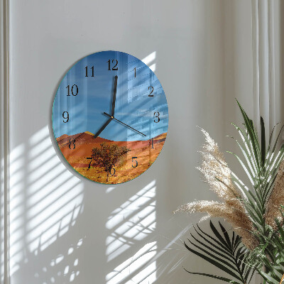 Reloj de pared redondo Desierto