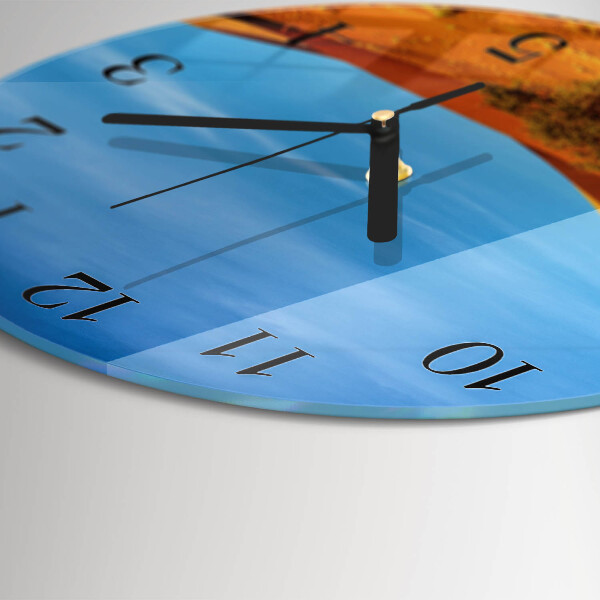 Reloj de pared redondo Desierto