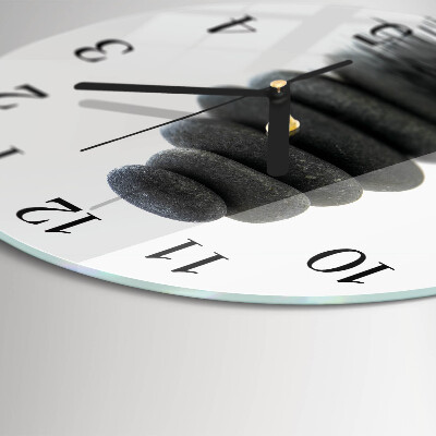 Reloj de pared redondo Piedras