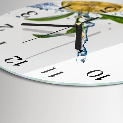 Reloj de pared redondo Cítrico