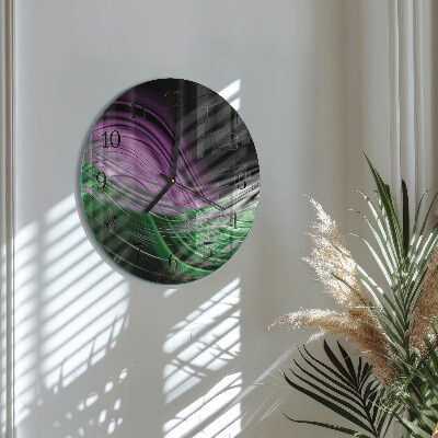 Reloj de pared redondo Arte abstracto