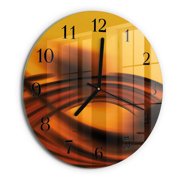 Reloj de pared redondo Abstracción