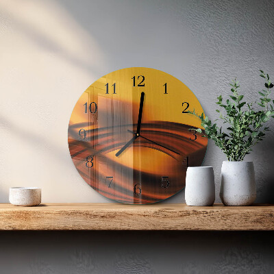 Reloj de pared redondo Abstracción