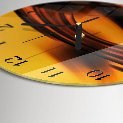 Reloj de pared redondo Abstracción