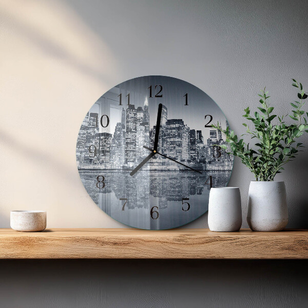 Reloj de pared redondo Horizonte
