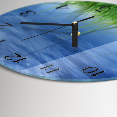 Reloj de pared redondo Césped