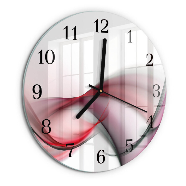 Reloj de pared redondo Arte abstracto