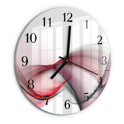 Reloj de pared redondo Arte abstracto