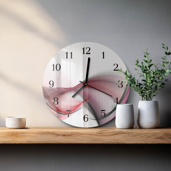 Reloj de pared redondo Arte abstracto