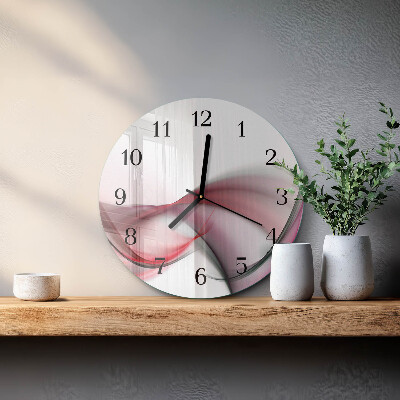 Reloj de pared redondo Arte abstracto