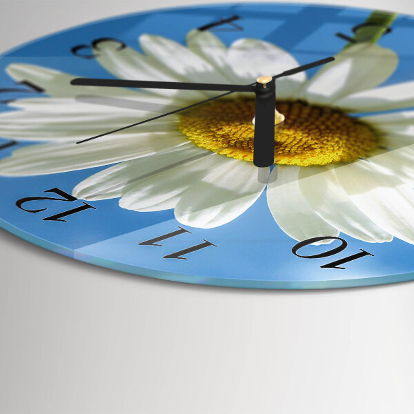 Reloj de pared redondo Flor