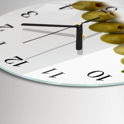 Reloj de pared redondo Aceitunas