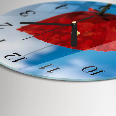 Reloj de pared redondo Amapola
