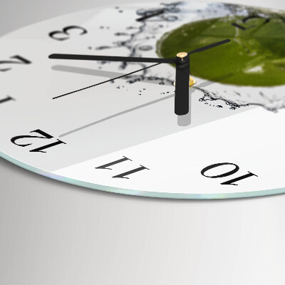Reloj de pared redondo Agua de cal