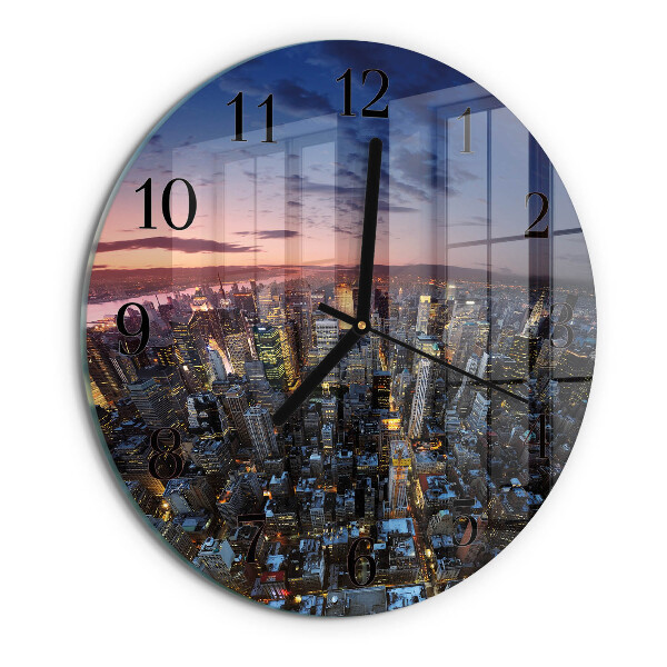 Reloj de pared redondo Horizonte