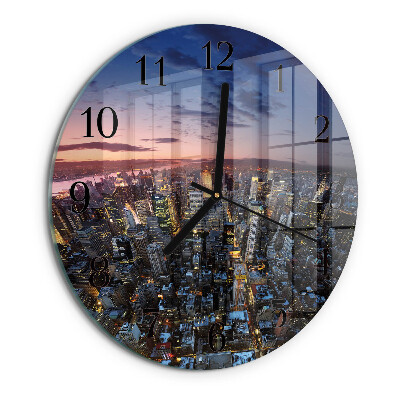 Reloj de pared redondo Horizonte
