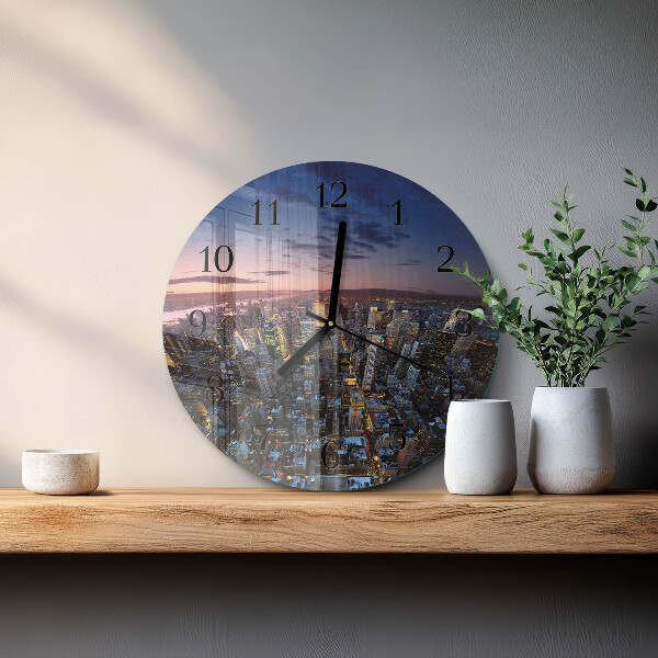 Reloj de pared redondo Horizonte