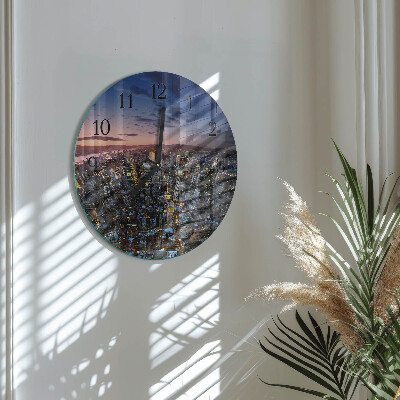 Reloj de pared redondo Horizonte