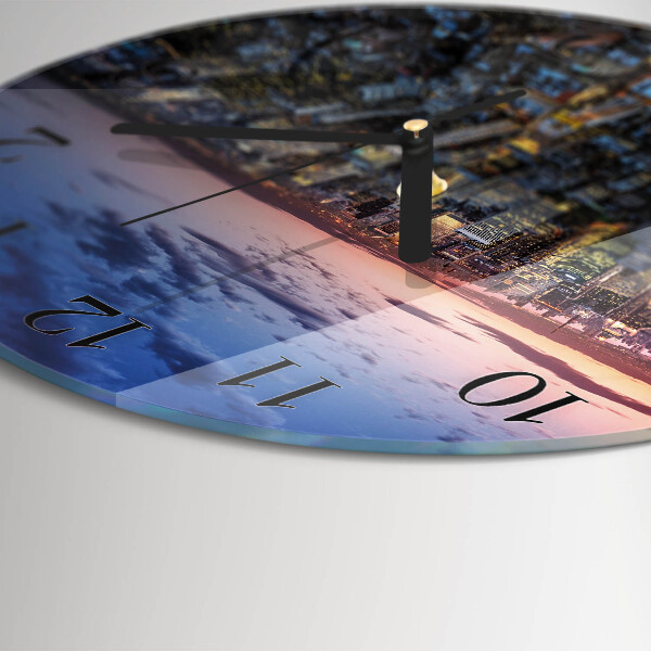 Reloj de pared redondo Horizonte