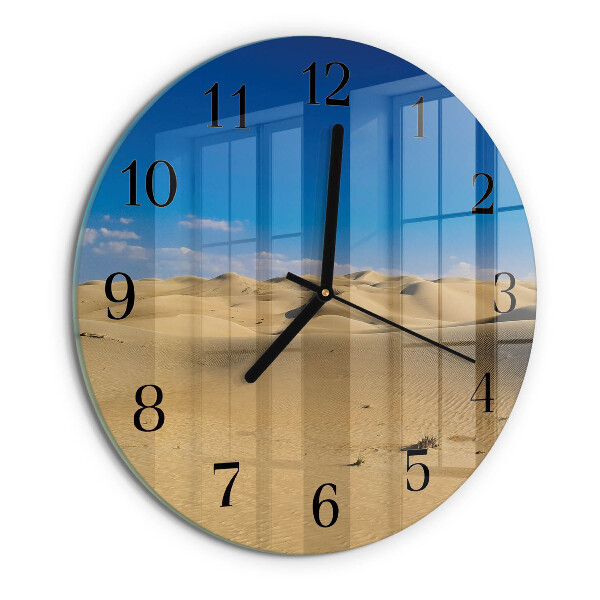 Reloj de pared redondo Desierto