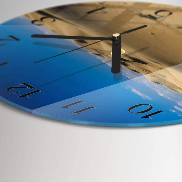 Reloj de pared redondo Desierto