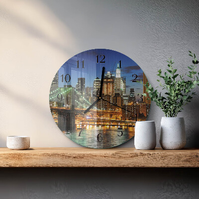 Reloj de pared redondo Horizonte