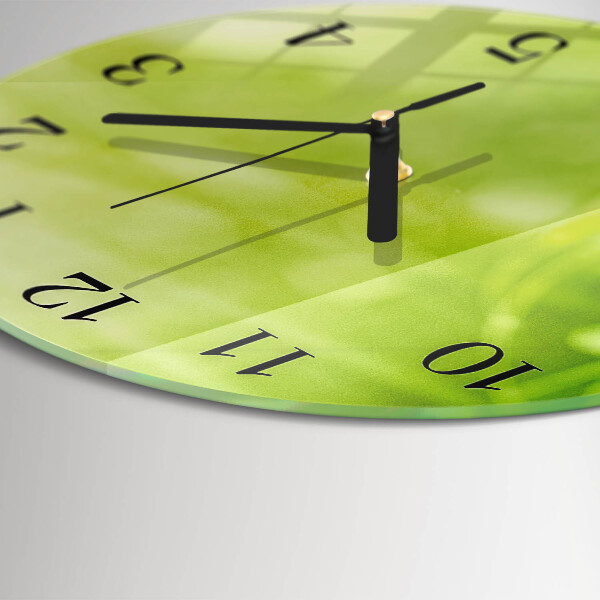 Reloj de pared redondo Césped
