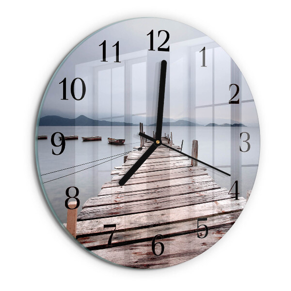 Reloj de pared redondo Red