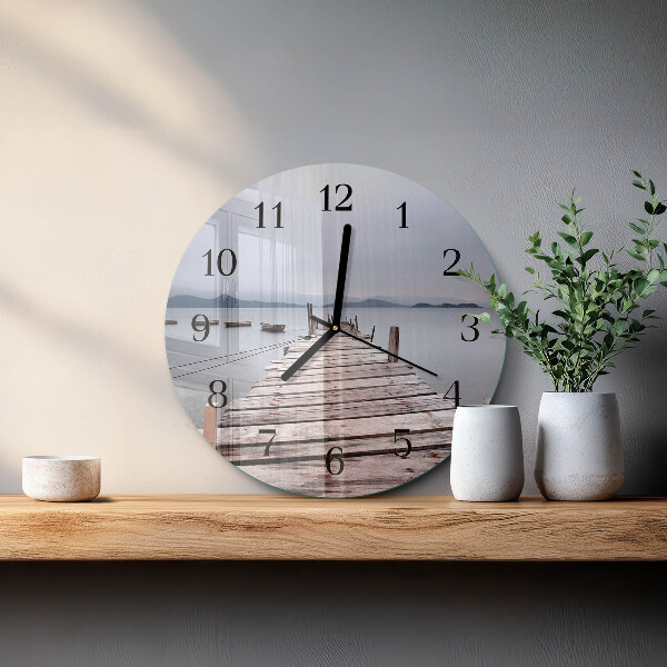 Reloj de pared redondo Red
