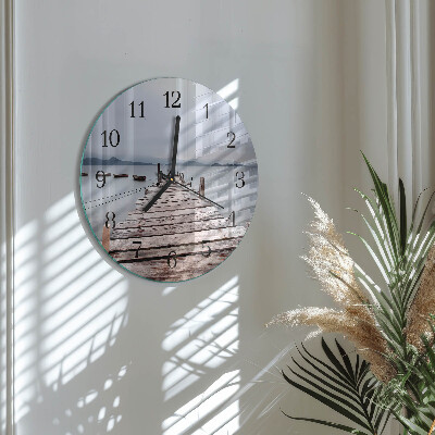 Reloj de pared redondo Red