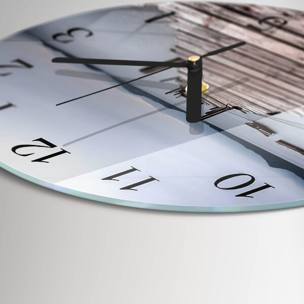 Reloj de pared redondo Red