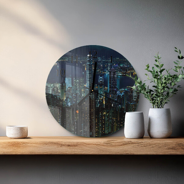Reloj de pared redondo Horizonte