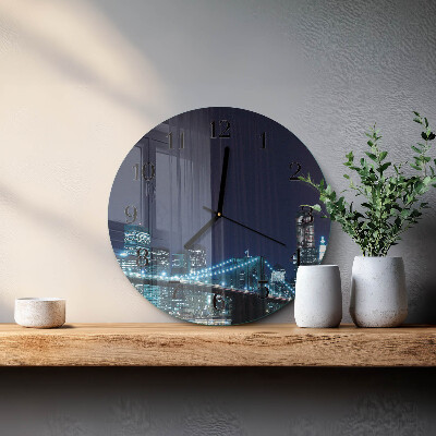 Reloj de pared redondo Horizonte