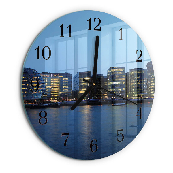 Reloj de pared redondo Horizonte