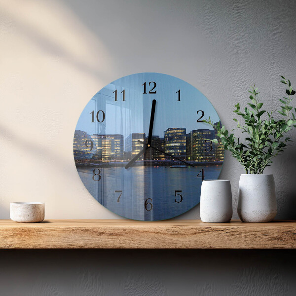 Reloj de pared redondo Horizonte