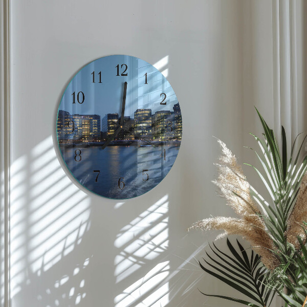 Reloj de pared redondo Horizonte