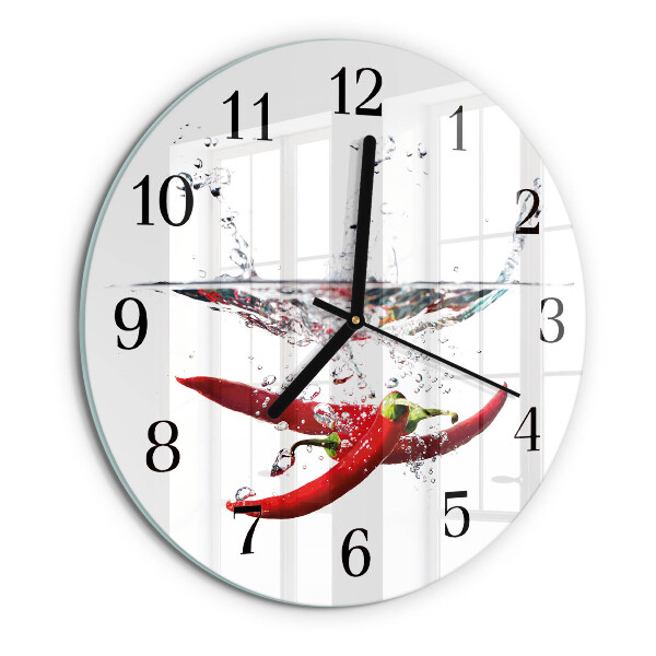 Reloj de pared redondo Chiles