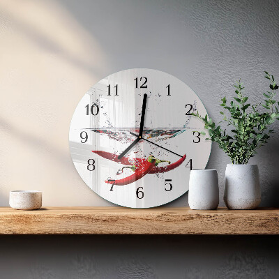 Reloj de pared redondo Chiles