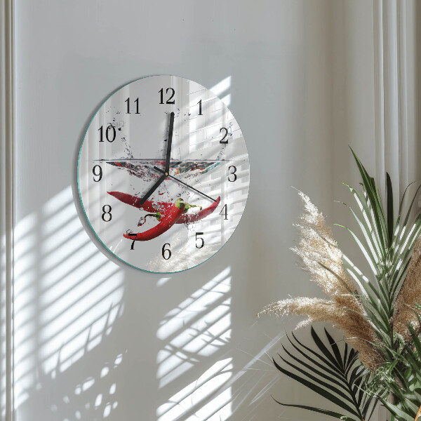 Reloj de pared redondo Chiles