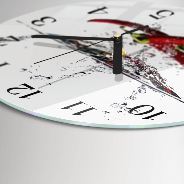 Reloj de pared redondo Chiles