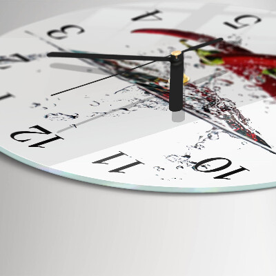 Reloj de pared redondo Chiles