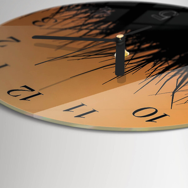 Reloj de pared redondo Césped