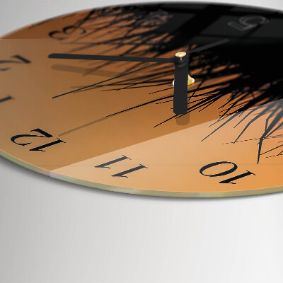 Reloj de pared redondo Césped