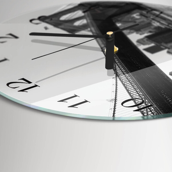 Reloj de pared redondo Puente